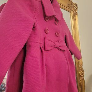 Kate Spade Hot Pink Little Girls Jacket Size 4